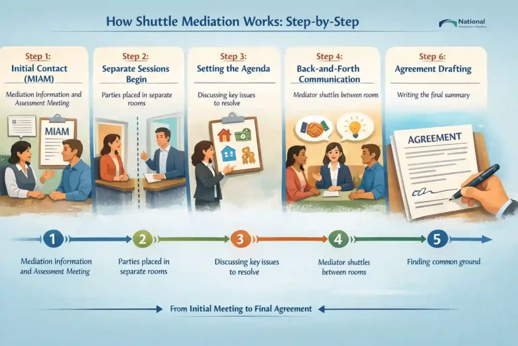 How Shuttle Mediation Works: Step-by-Step Macclesfield