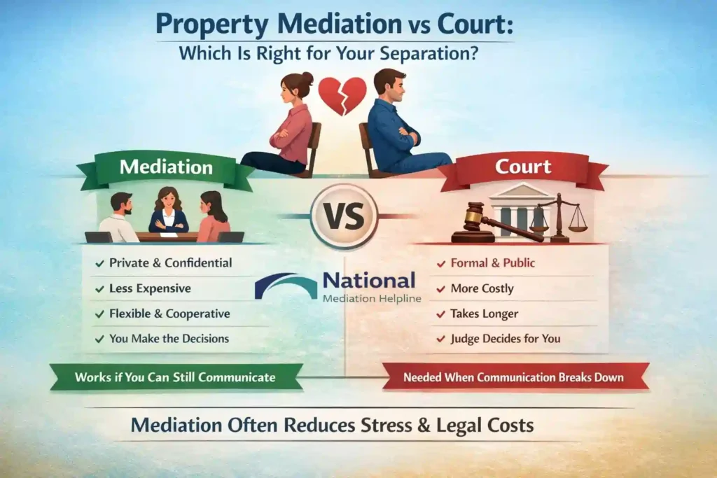 Property Mediation vs Court: Which Is Right for Your Separation Macclesfield?