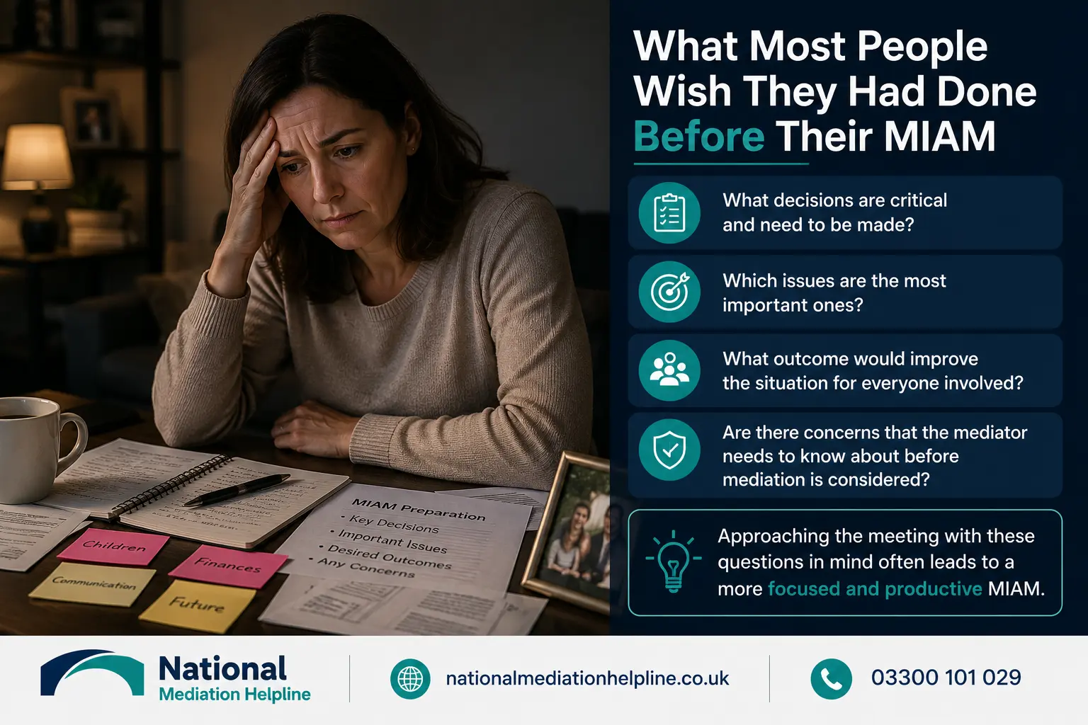 How to prepare for a miam in Macclesfield What most people miss what should they have done before miam